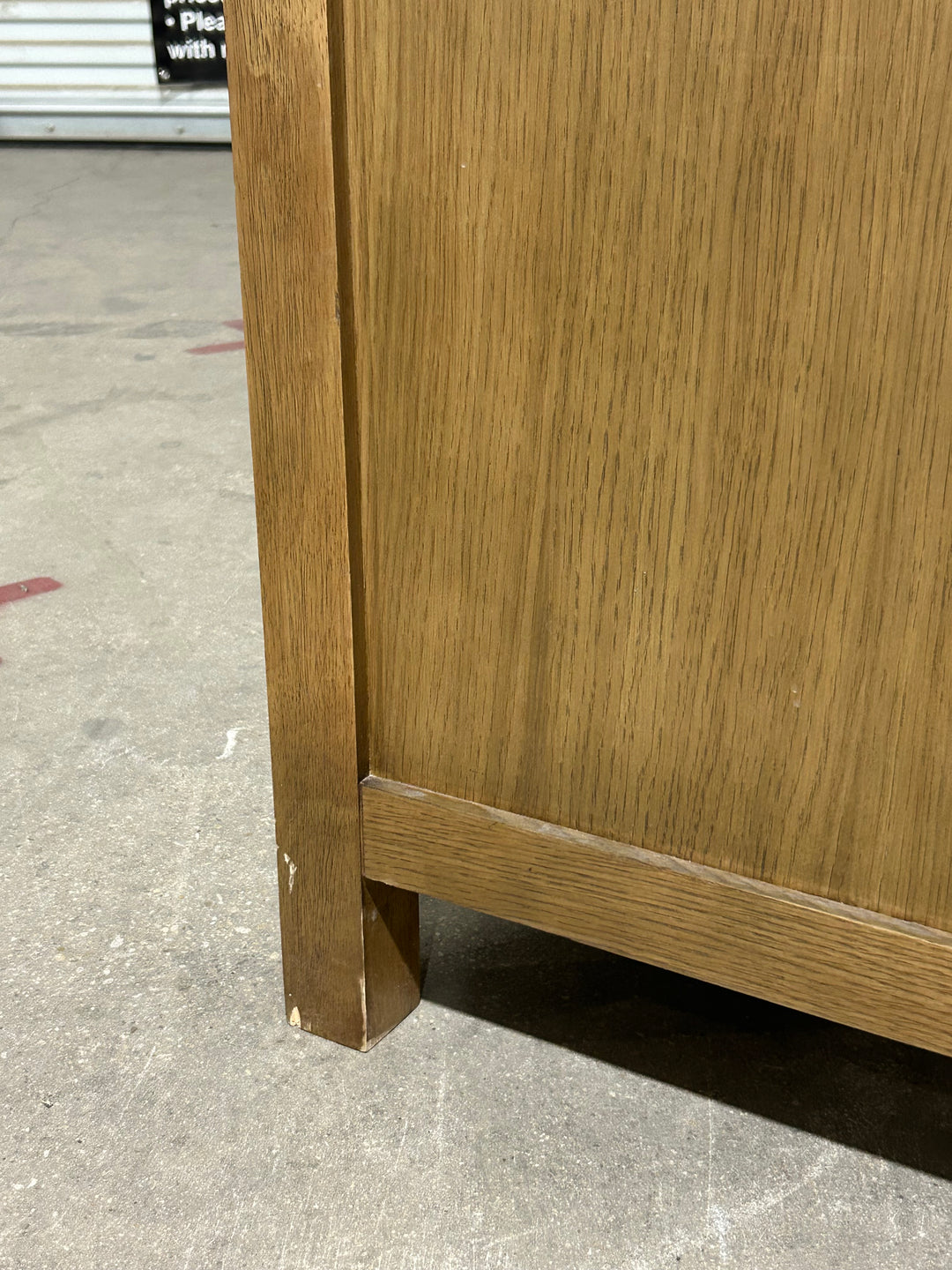 allen + roth Connery 30-in Golden Oak Undermount Single Sink Bathroom Vanity with White Engineered Stone Top (damaged)