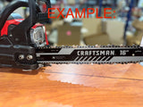 CRAFTSMAN S1600 42-cc 2-cycle 16-in Gas Chainsaw (used)