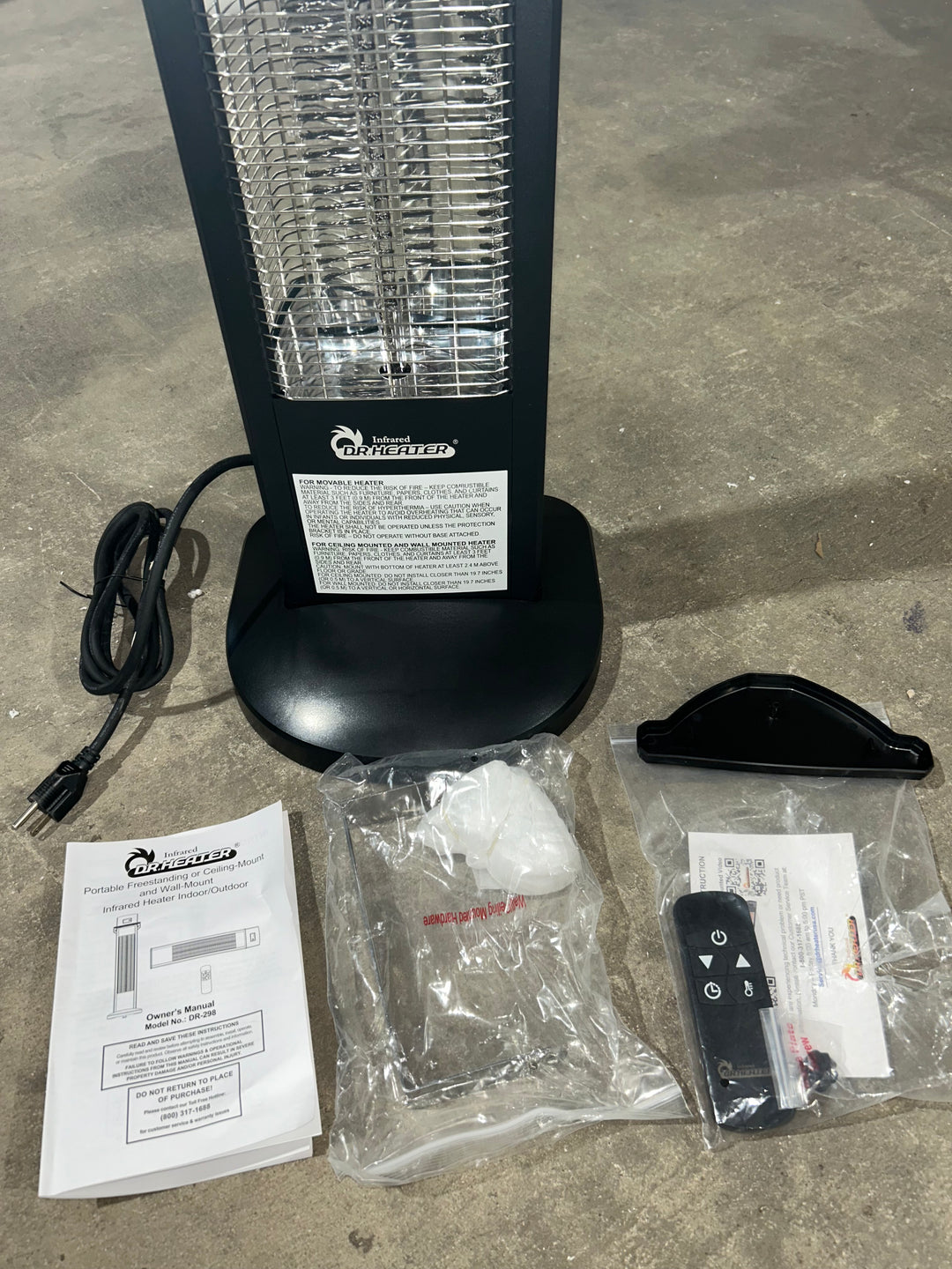 Dr. Heater Infrared Outdoor Portable Carbon Infrared Heater (Used)