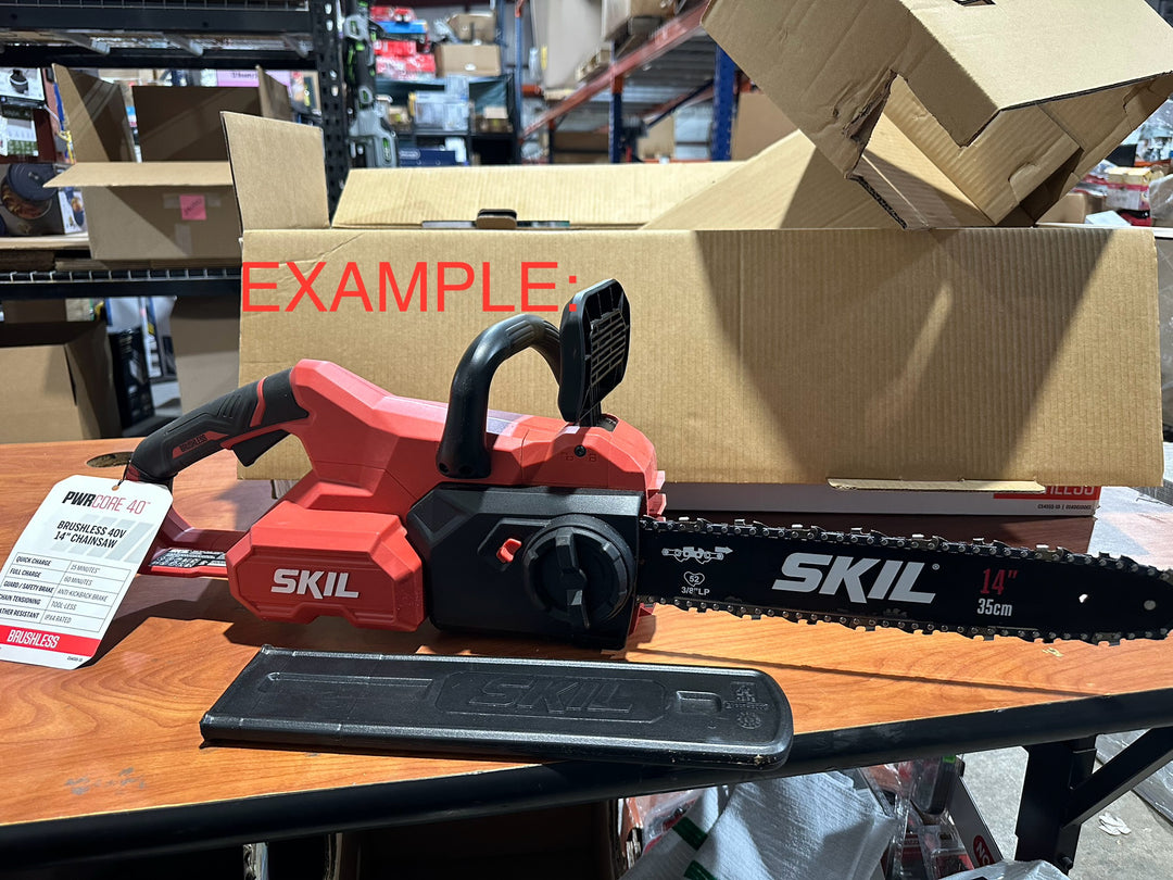 SKIL 40-volt 14-in Battery 2.5 Ah Chainsaw (Battery and Charger Included) (used)