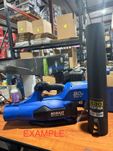 Kobalt 80-volt 630-CFM 140-MPH Battery Handheld Leaf Blower (Battery and Charger Not Included)(bare tool)(used)