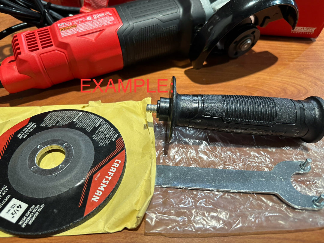 CRAFTSMAN 4.5-in 6 Amps Sliding Switch Corded Angle Grinder (Battery and Charger Not Included) (used)