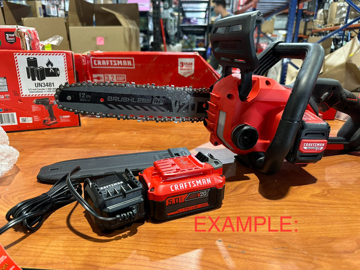 CRAFTSMAN V20 20-volt Max 12-in Battery 5 Ah Chainsaw (Battery and Charger Included) (USED)