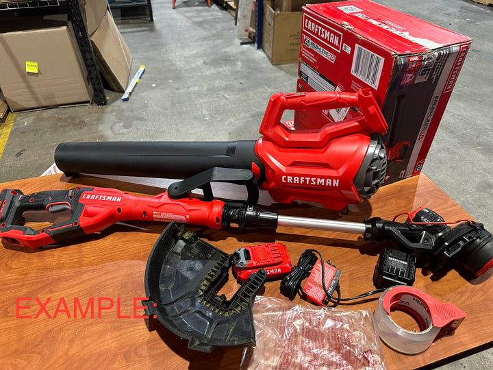 CRAFTSMAN V20 20-volt Max Cordless Battery String Trimmer and Leaf Blower Combo Kit 2 Ah (Battery & Charger Included)(USED)