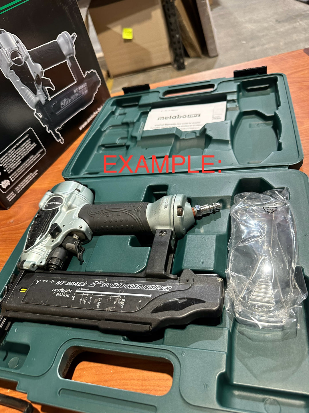 Metabo HPT 2-in 18-Gauge Pneumatic Straight Brad Nailer (Used)