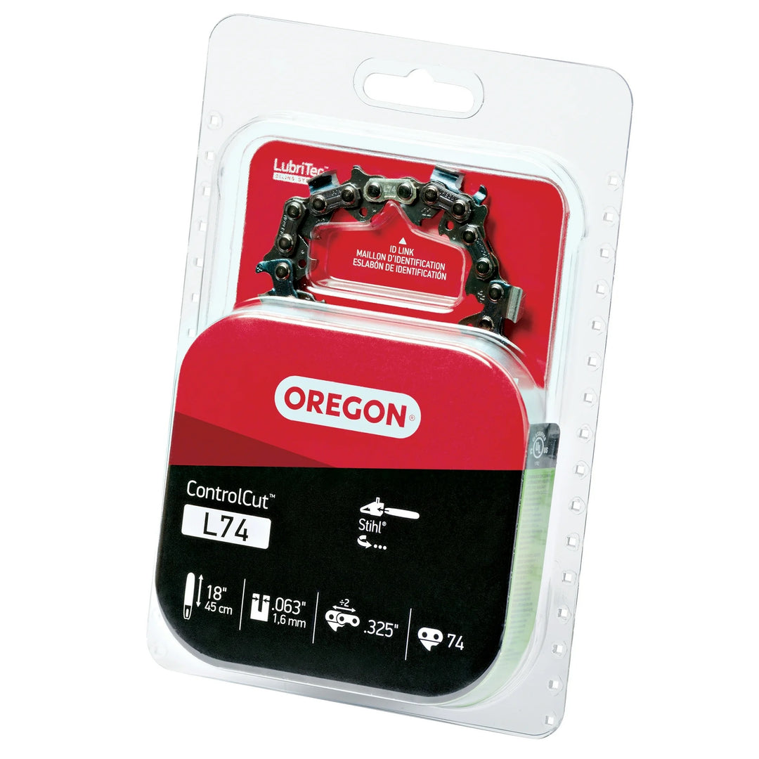 Oregon ControlCut L74 18 in. Chainsaw Chain 74 Links