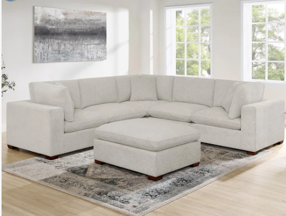 Thomasville Lowell 6-piece Modular Sectional