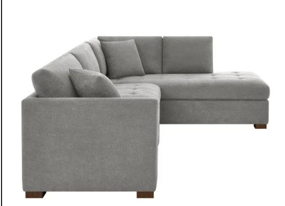 Thomasville Miles Fabric Sectional with Power Footrest