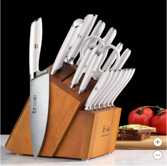 Cangshan L Series 17-Piece German Steel Forged Knife Set