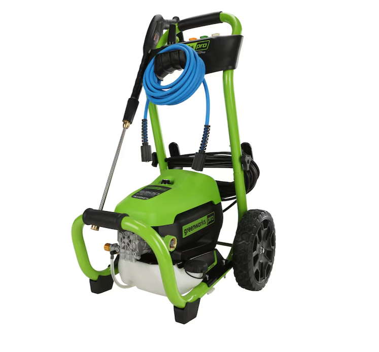 Greenworks Pro 2300 PSI 1.2-GPM Cold Water Electric Pressure Washer with 5 Spray Tips