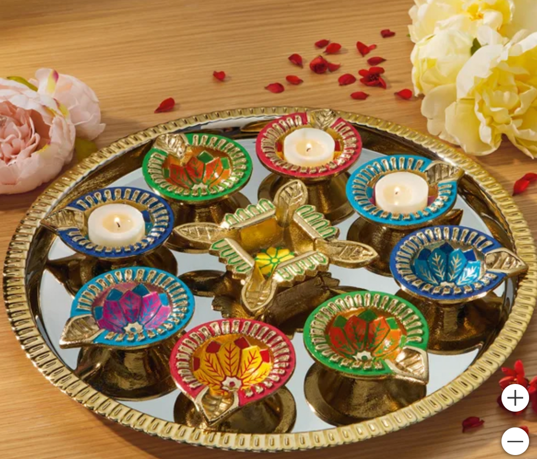 Diwali Diya 10 Piece Set