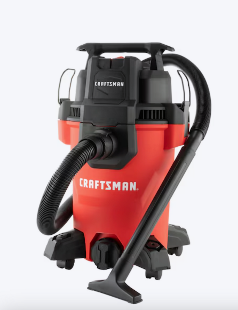 CRAFTSMAN 4-Gallon 3.5-HP Corded Wet/Dry Shop Vacuum with Accessories Included