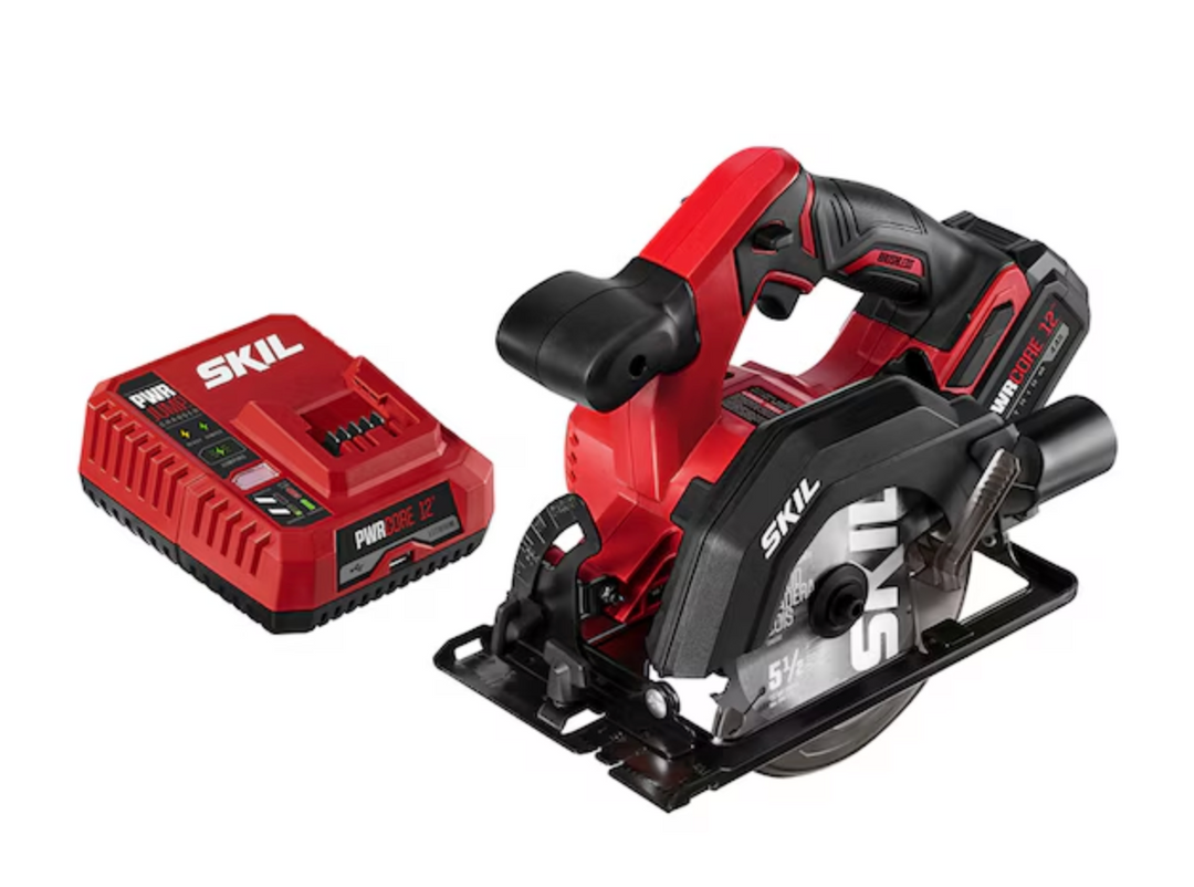 SKIL 12-volt 5-1/2-in Brushless Cordless Circular Saw (Battery & Charger Included)(OPEN BOX))