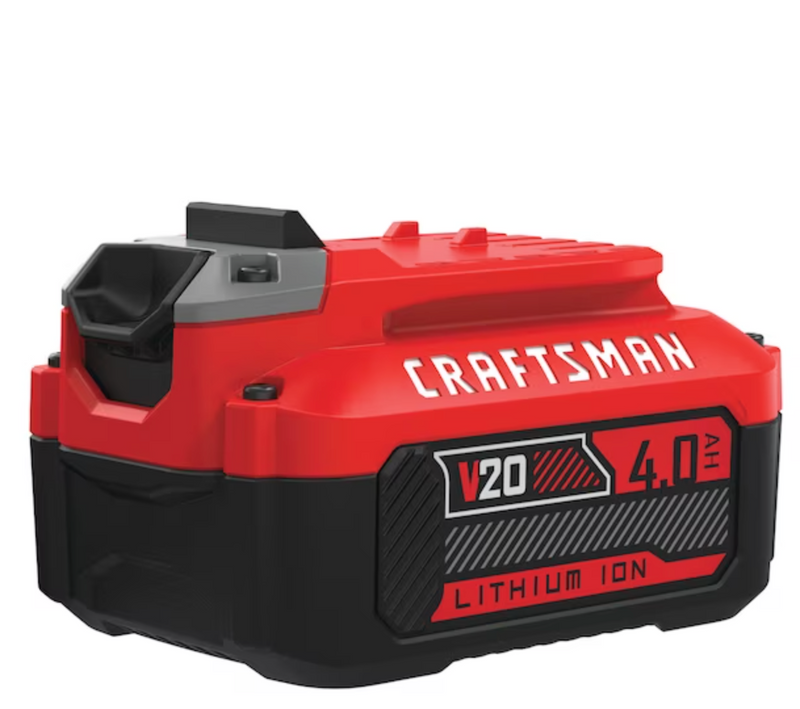 CRAFTSMAN V20 20-Volt 4 Ah; Lithium Ion (li-ion) Battery