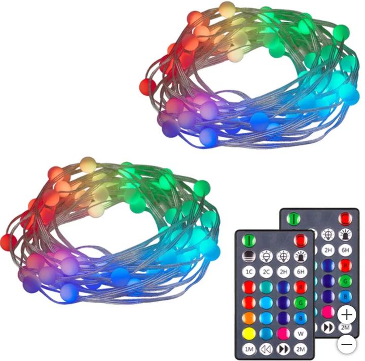 Enbrighten Color-Changing LED Bubble Lights 2-pack (open box)