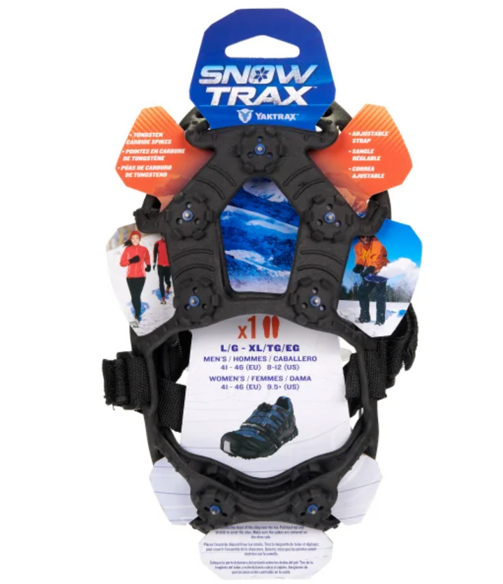 SnowTrax by Yaktrax - Winter Traction Aid with Safety Strap (new)