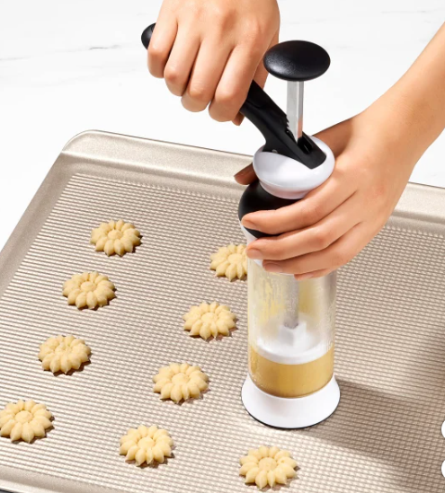 OXO SoftWorks Cookie Press with 18 Cookie Disks (new)