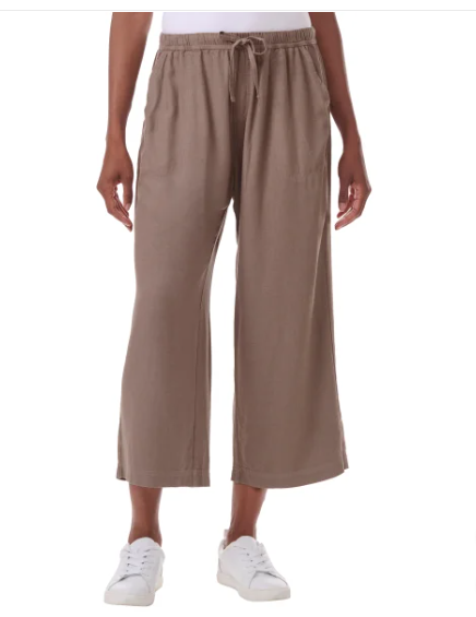 Splendid Ladies' Wide Leg Crop Pant -Medium