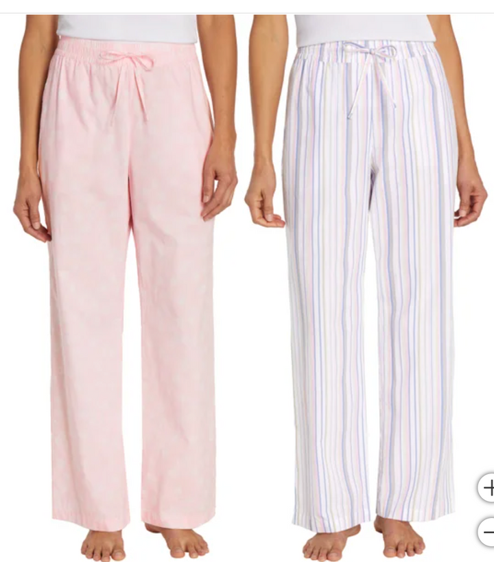 Gap Women's Cotton PJ Pant, 2-pack-XL