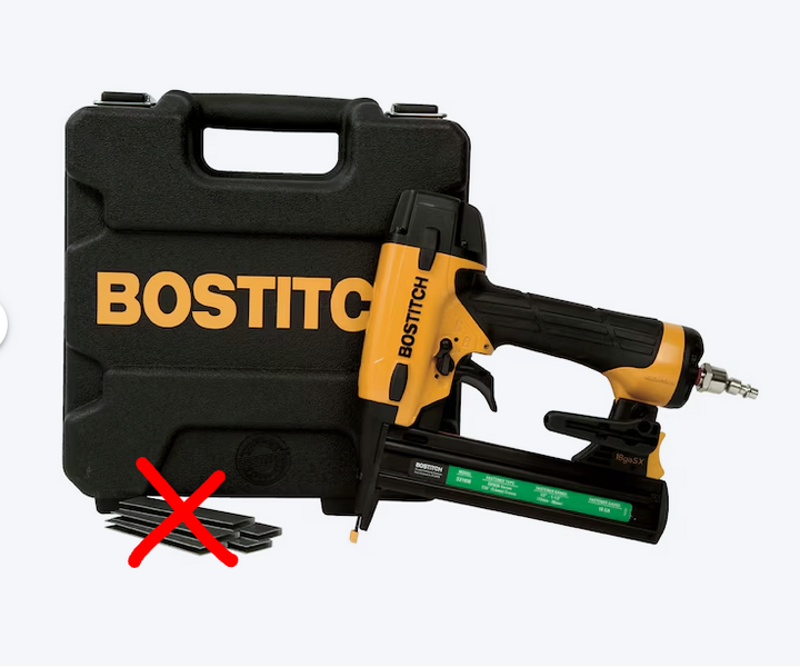 Bostitch 18 -Gauge 7/32-in Narrow crown Finish Pneumatic Stapler (OPEN BOX)