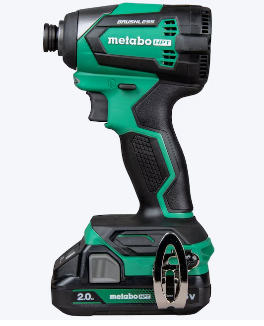 Metabo HPT 18-volt 1/4-in Brushless Cordless Impact Driver (Battery Included and Charger Included and Hard Case included)