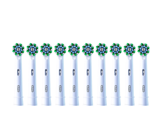 Cabezales de repuesto Oral-B CrossAction X-Filament, 10 unidades (caja abierta) 