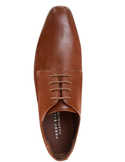 Perry Ellis Men's Leather Dress Shoe Size 9.5
