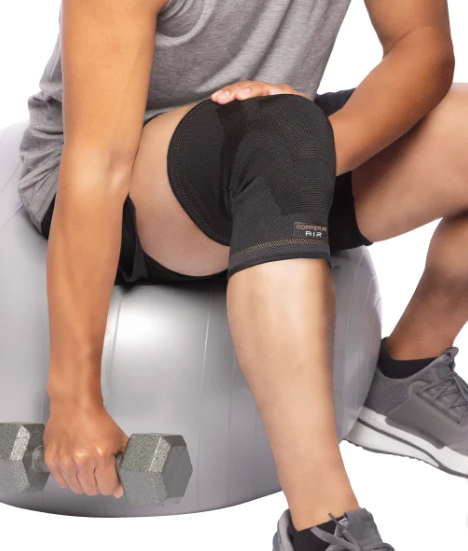 Copper Fit Elite Air Knee Sleeve 2-pack-L/XL