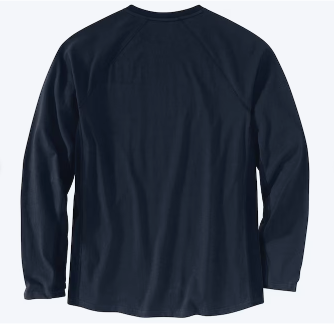 Carhartt Men's Blue Jersey Long sleeve T-shirt ( 2XL )