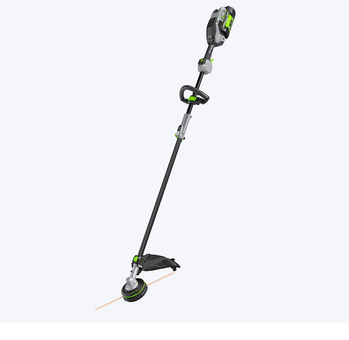 EGO POWER+ Multi-Head System with LINE IQ, POWERLOAD 56-volt 17-in Straight Shaft Attachment Capable Battery String Trimmer 5 Ah (Battery Included) (Charger Included)(used)
