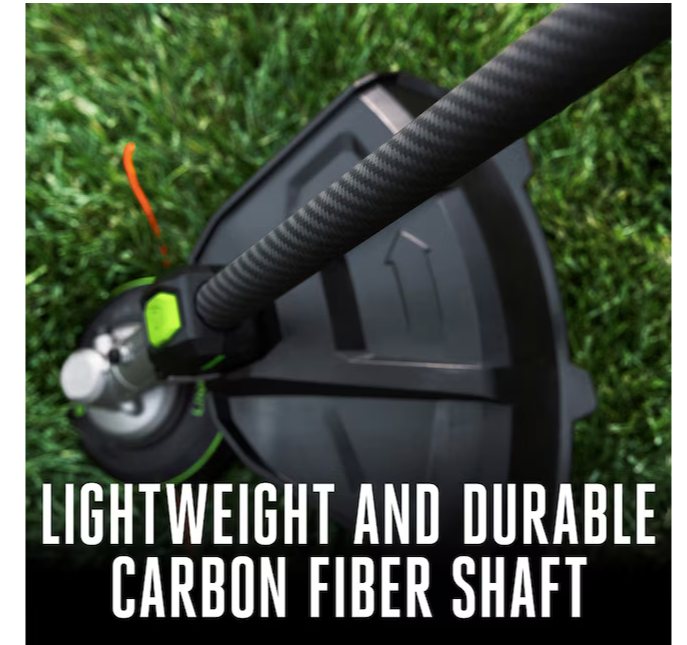 EGO POWER+ Multi-Head System with LINE IQ, POWERLOAD 56-volt 17-in Straight Shaft Attachment Capable Battery String Trimmer 5 Ah (Battery Included) (Charger Included)(used)