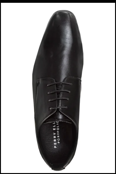 Perry Ellis Men's Leather Dress Shoe Size 11.5 (new)