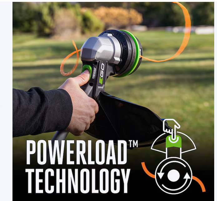 EGO POWERLOAD 56-volt 15-in Telescopic Shaft Battery String Trimmer (USED)(BARE TOOL)