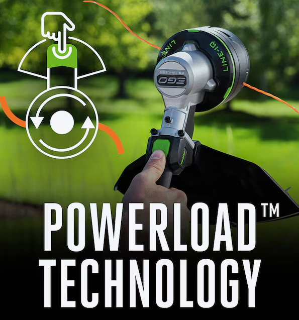 EGO POWERLOAD with LINE IQ 56-volt 16-in Straight Shaft Battery String Trimmer (USED)(BARE TOOL)