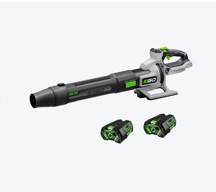 EGO POWER+ 56-volt 880-CFM 200-MPH Battery Handheld Leaf Blower 4 Ah (open box)