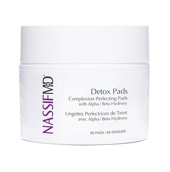 Nassif MD Detox Pads Pro Complexion Perfecting Face Pads 60 Pads (new)