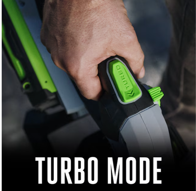 EGO 56-volt 765-CFM 200-MPH Battery Handheld Leaf Blower 5 Ah (Bare tool)(open box)