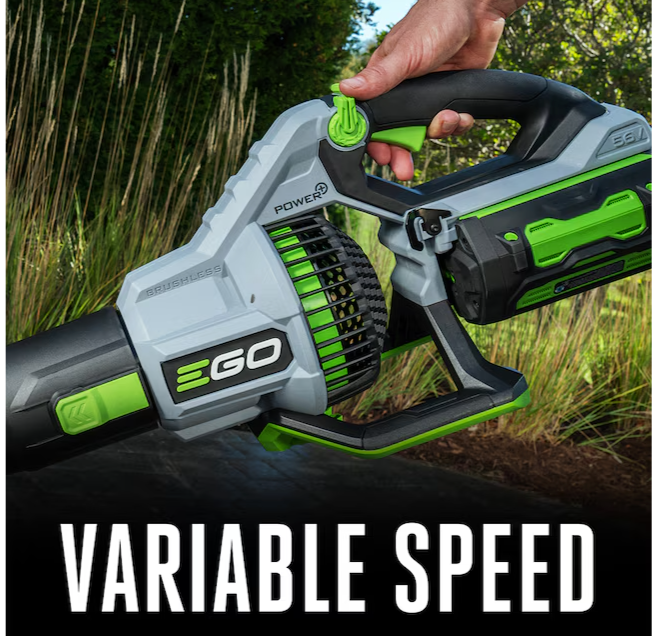 EGO 56-volt 765-CFM 200-MPH Battery Handheld Leaf Blower 5 Ah (Bare tool)(open box)