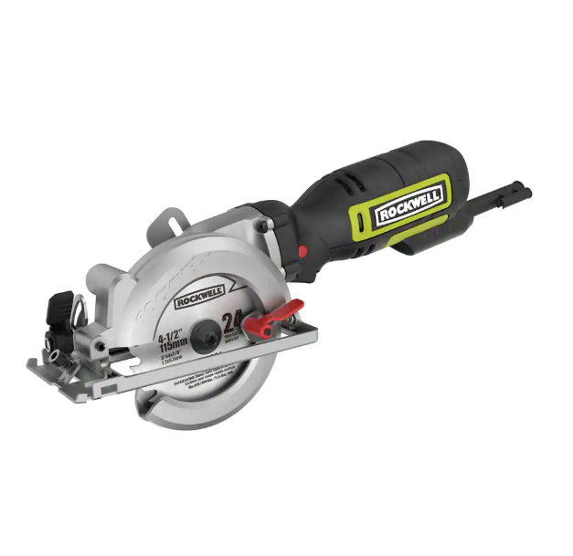 Rockwell 4 -1/2 in. 5 Amp Compact Circular Saw (USED)