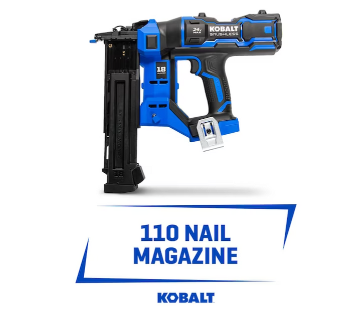 Kobalt XTR 2-1/8-in 18 -Gauge Cordless Straight Brad Nailer (USED)
