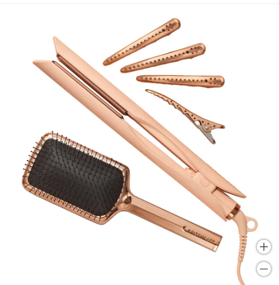 Kristin Ess Hair Signature Styling Set 3-in-1 Ceramic Flat Iron (open box)
