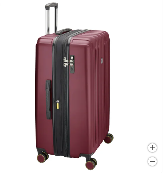Delsey Paris Accelerate 2-piece Hardside Spinner Luggage Set (open box)