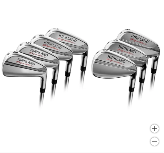 Kirkland Signature 7-piece Players Iron Set, Right Handed (USED)
