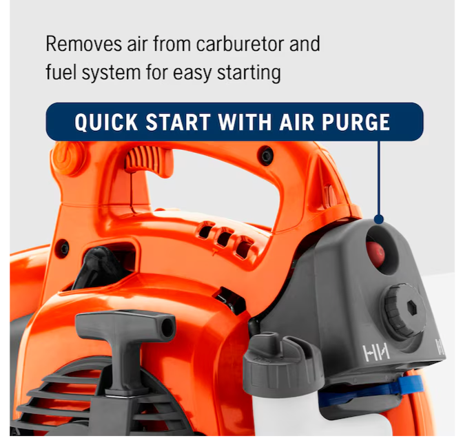 Husqvarna 125B 28-cc 2-cycle 470-CFM 170-MPH Gas Handheld Leaf Blower (USED)