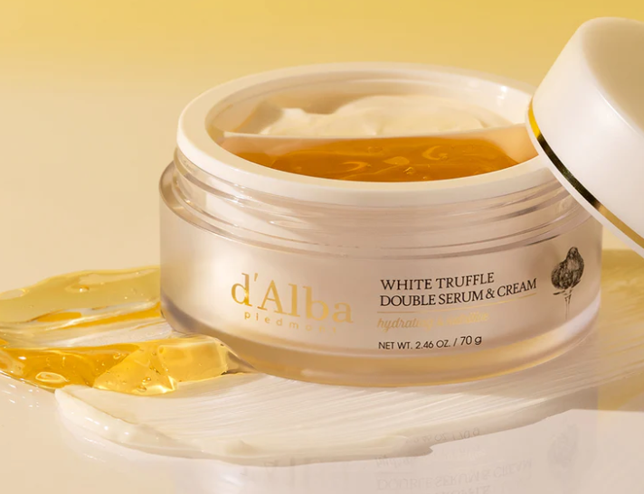 d'Alba White Truffle Double Serum & Cream 70g (new)