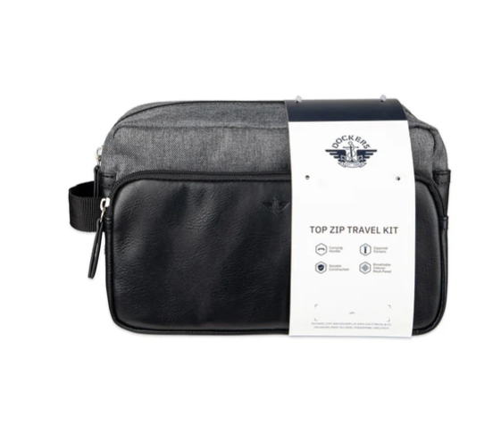 Dockers Top Zip Travel Kit (new)
