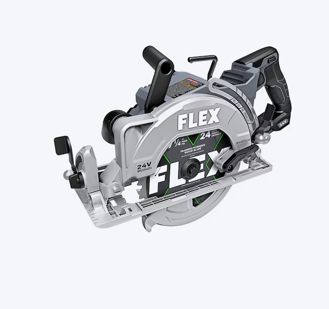 FLEX Rear Handle 24-volt 7-1/4-in Brushless Cordless Circular saw (bare tool) (Open Box)