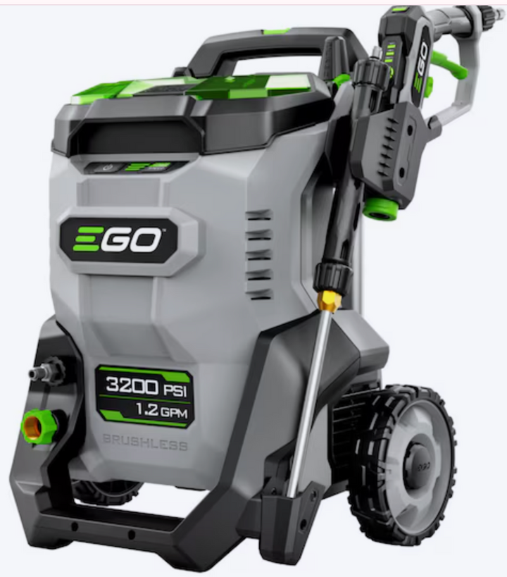 EGO POWER+ 3200-PSI 1.2-GPM Cold Water Battery Pressure washer with 5 Spray Tips (open box)