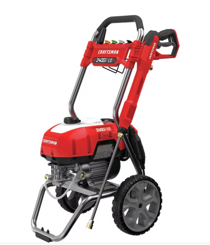 CRAFTSMAN 2400-PSI 1.1-GPM Cold Water Electric Pressure washer with 5 Spray Tips (Used)