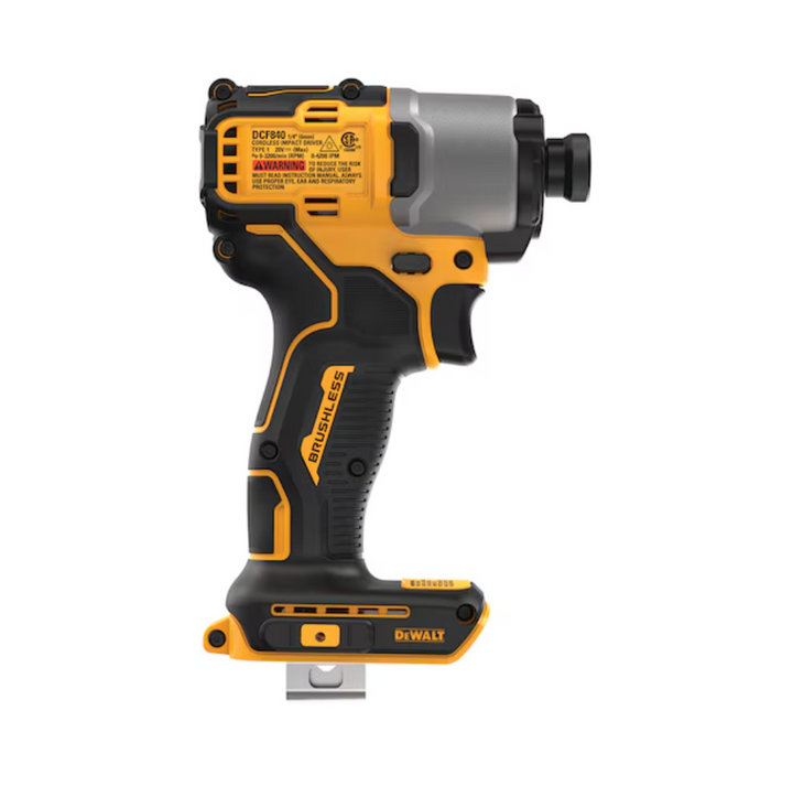 DEWALT 20-volt max 1/4-in Brushless Cordless Impact Driver (Battery Not Included and Charger Not Included ) (USED) (baretool)